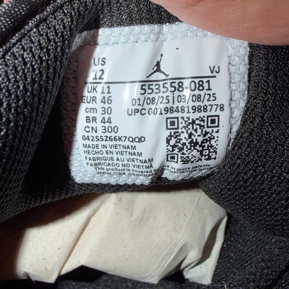 Jordan 1 low shattered backboard alternate size 12 - Picture 6 of 7
